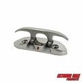Extreme Max Extreme Max 3006.6631 Folding Stainless Steel Cleat - 4-1/2” 3006.6631